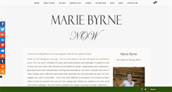 Desktop Screenshot of mariebyrnenow.com